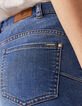 Blaue Sculp-up-Damenjeans im Slim- und Mid-High-Waist-Fit -5