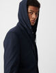 Veste marine avec parementure amovible Homme-4