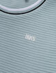 Grünes Jungen-T-Shirt mit Reliefstreifen-6