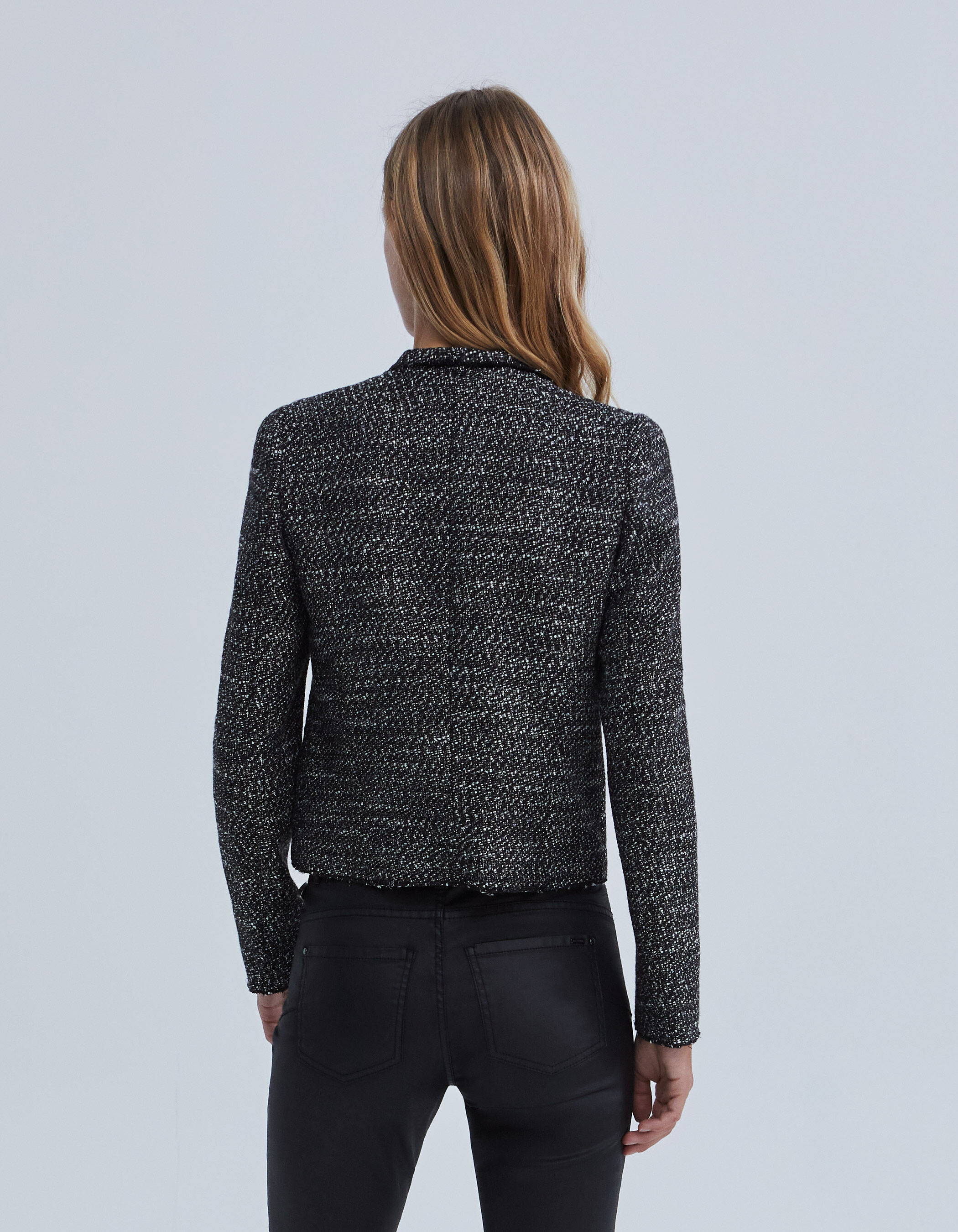 Veste femme en sale tweed
