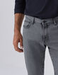Vaqueros SLIM azul gris&aacute;ceo hombre-5