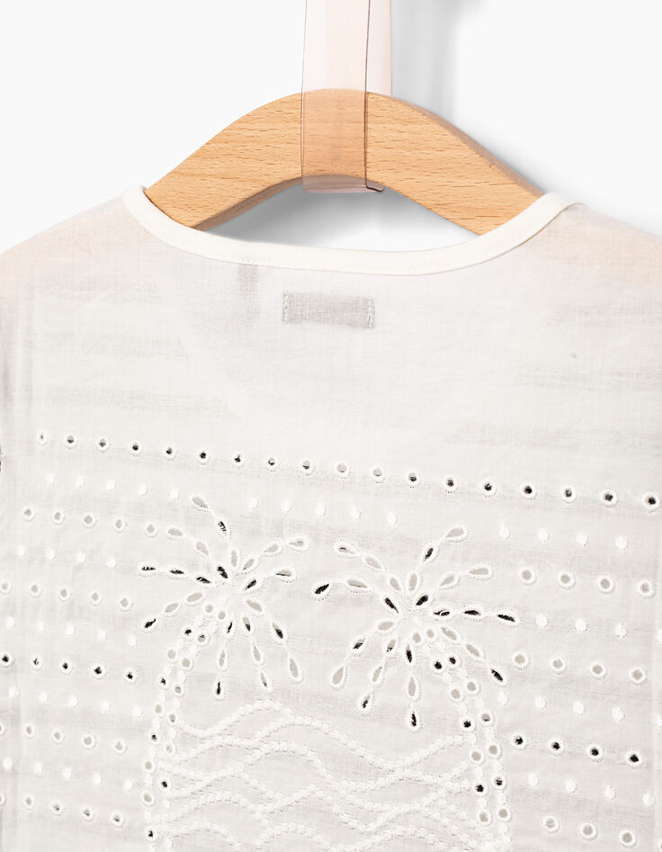Matrozenshirt gebroken wit, twee stoffen meisjes-6