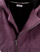 Dark purple vest bikerstijl babyjongens -2