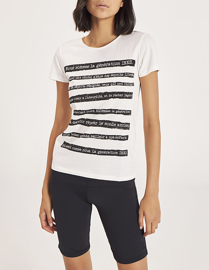 Women’s 1440 Manifesto Leather Story t-shirt-2
