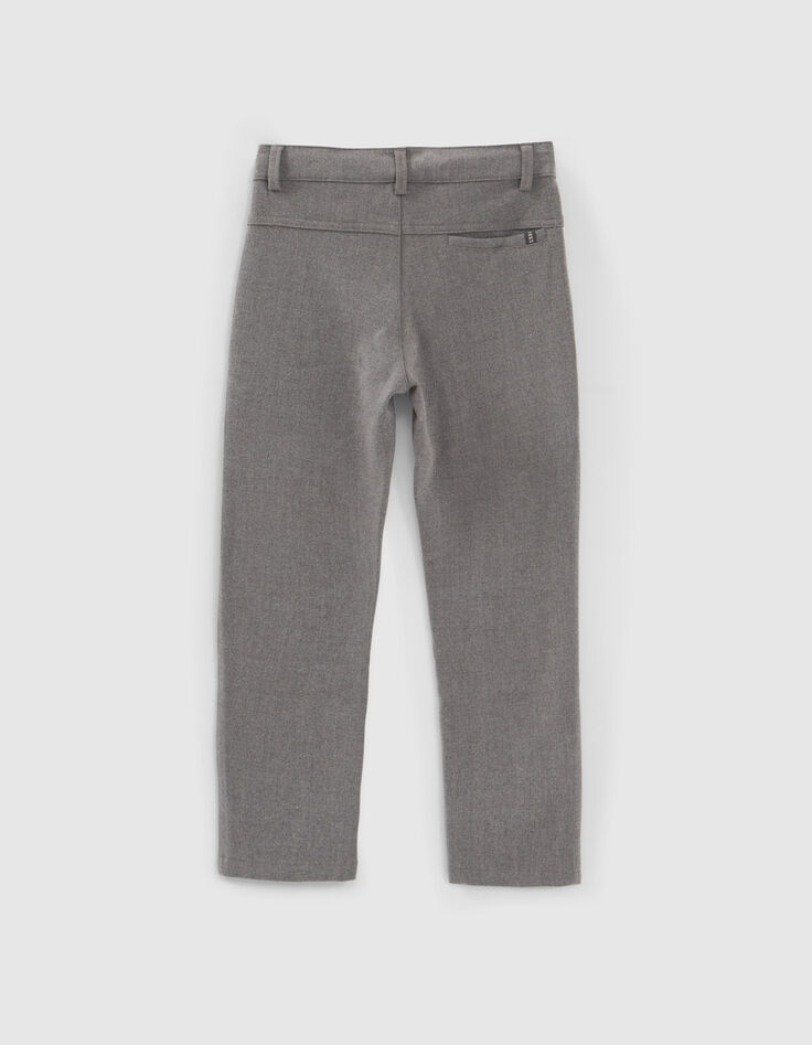 Boys’ grey BAGGY trousers with combat pockets-4