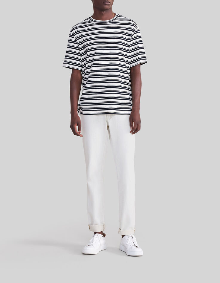 Kreideweißes SLIM-Herrenjeans WATERLESS Jimi-1