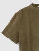 Camiseta army green rizo hombre-7