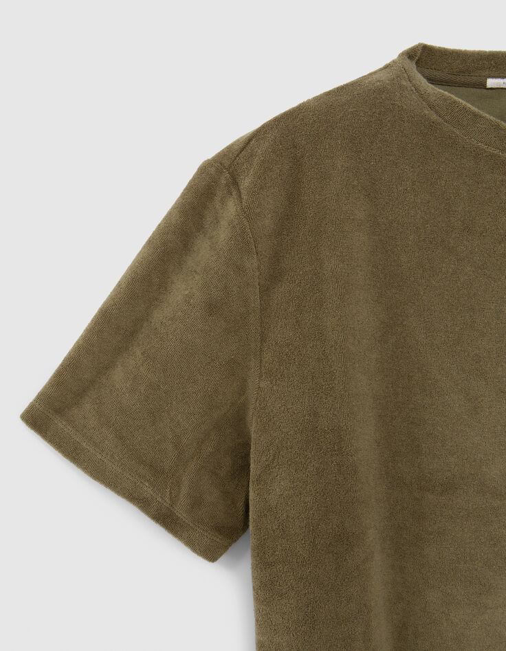 Camiseta army green rizo hombre-7