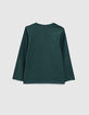 Tee-shirt émeraude Essentiel coton bio-6