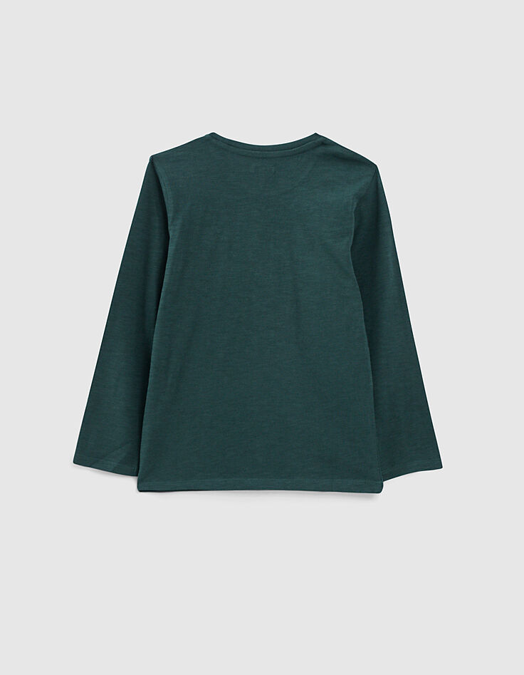 Tee-shirt émeraude Essentiel coton bio-6