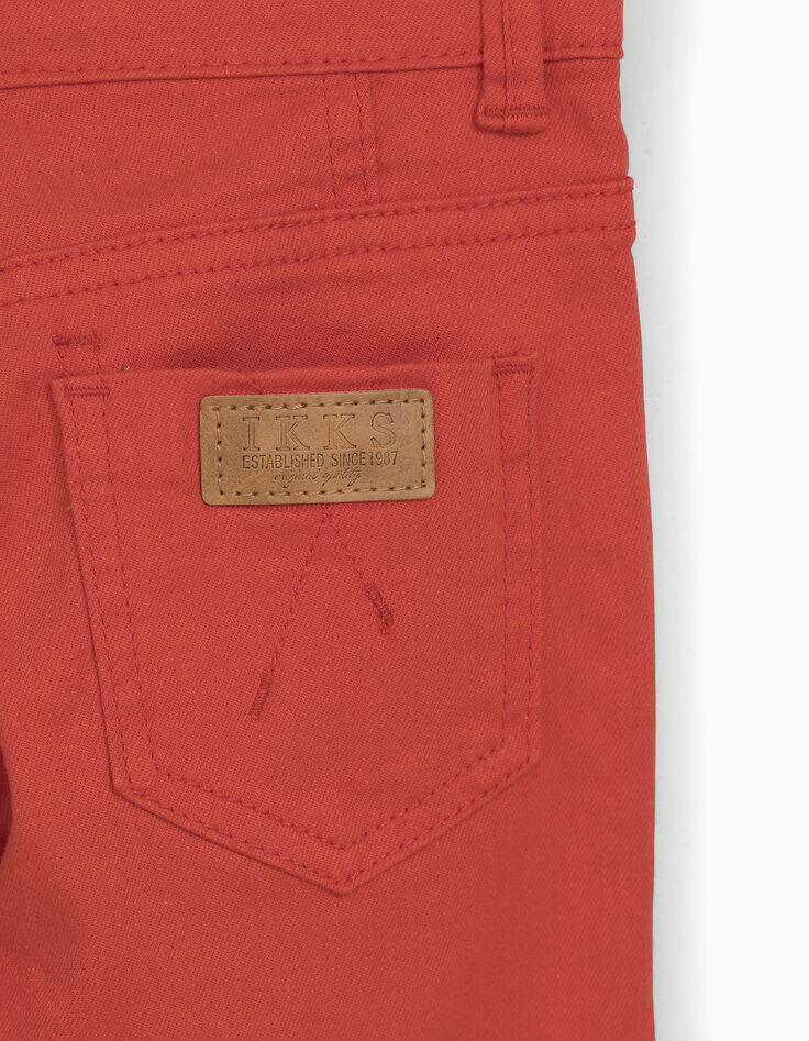 Jean orange garçon -6 Jean orange garçon -6