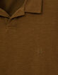 Men&rsquo;s cigar organic slub cotton T-shirt-2