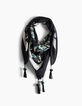 Chèche carré 100% modal imprimé tropical femme-1