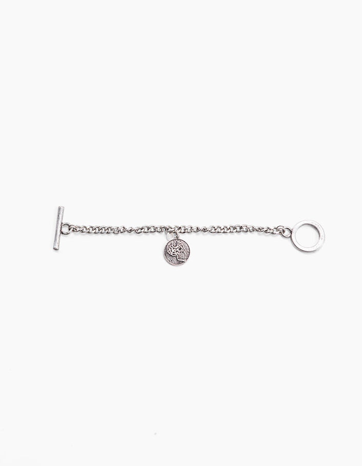 Women’s skeleton medallion chain bracelet - IKKS