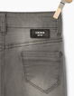 Girls’ grey skinny jeans-4