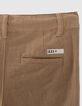 Beige Jungen-CHINO-Bermudas aus Reliefstoff-4