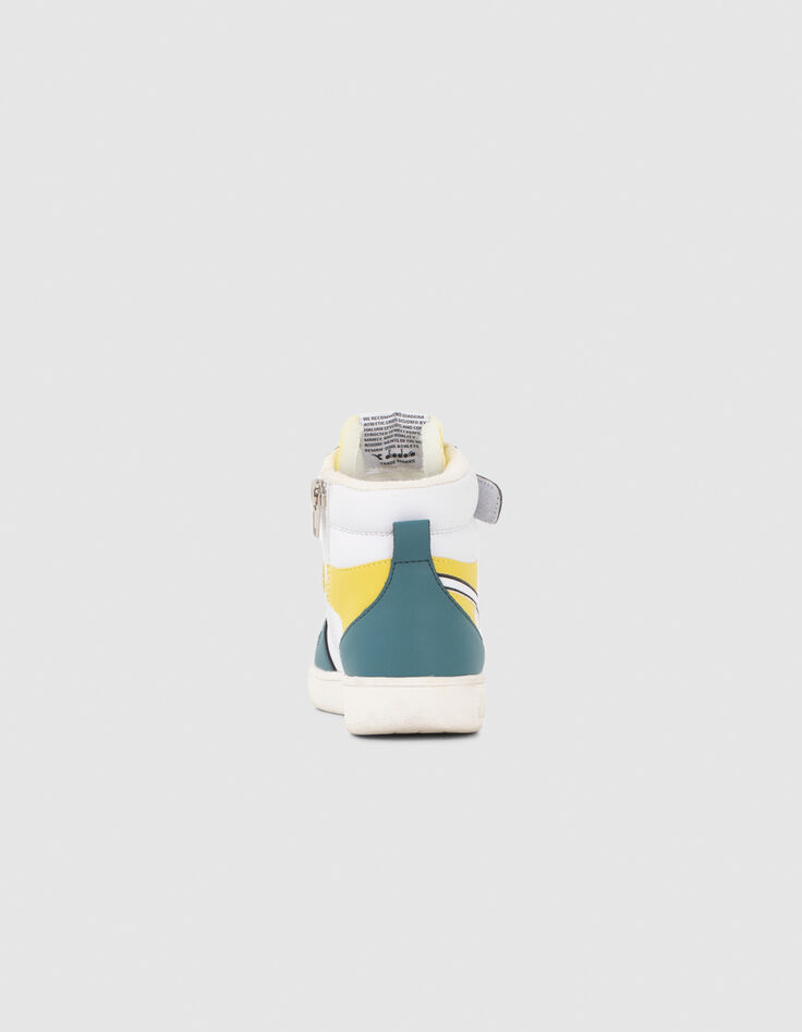Green, white and yellow IKKS X DIADORA trainers-3