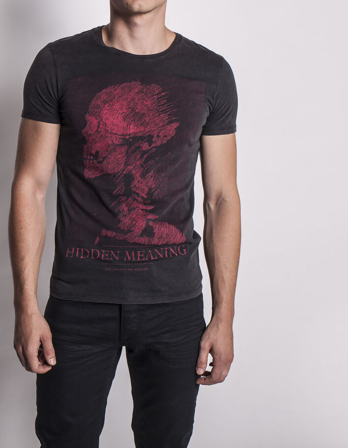 Ensemble Jean's Noir + T-shirt 'Complices' Pour Enfant Mixte - Taille 6 Ans - Occasion Très Bon état - Fabriqué En France