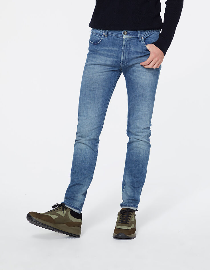 Jean SKINNY bleu indigo Homme-2