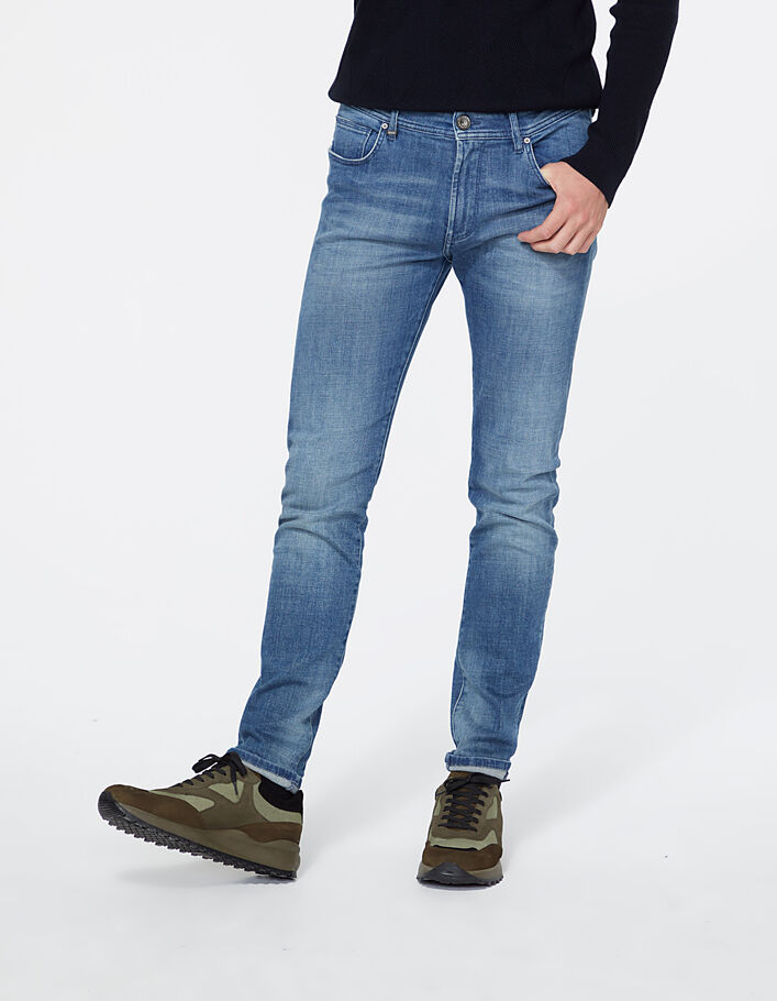 Men’s indigo SKINNY fit jeans - IKKS