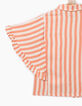 Chemise pêche cropped à rayures fille-6