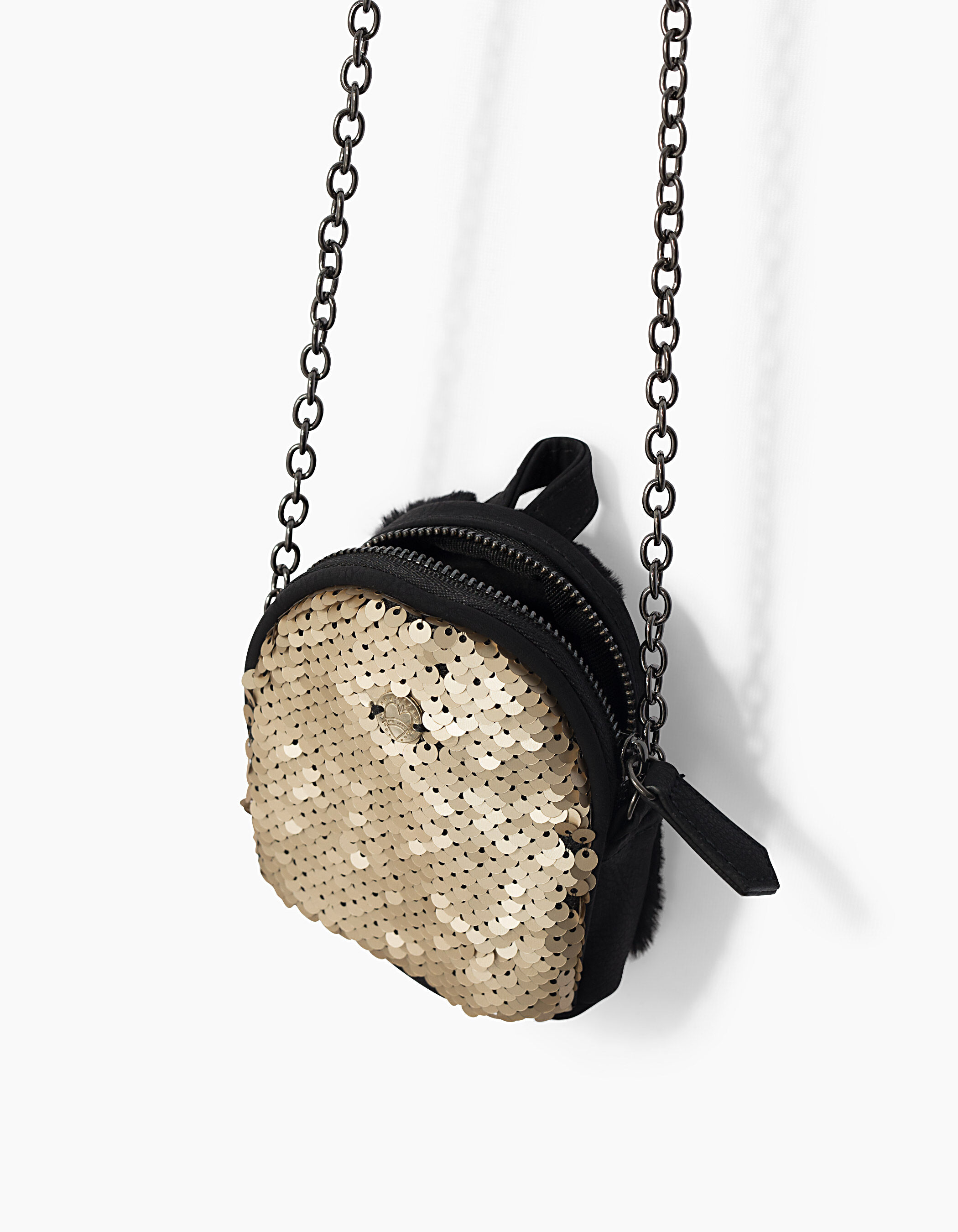 Girls gold bag