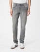 Jean slim gris POWER STRETCH Ziggy Homme-2