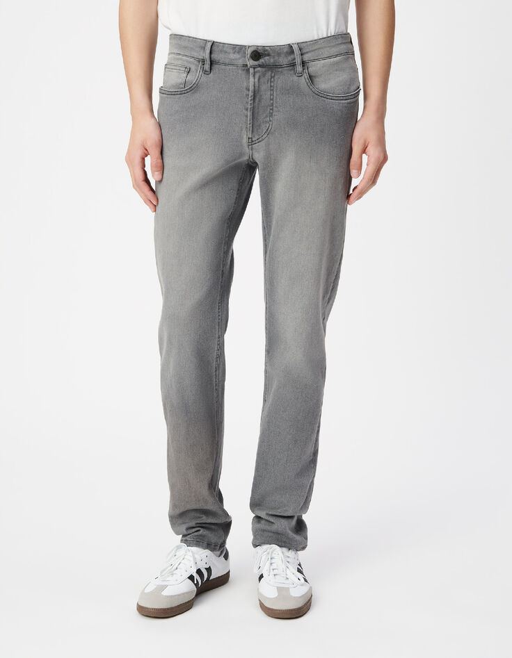 Jean slim gris POWER STRETCH Ziggy Homme-2