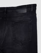 POWER STRETCH schmale schwarze Jeans Ziggy Herren-7