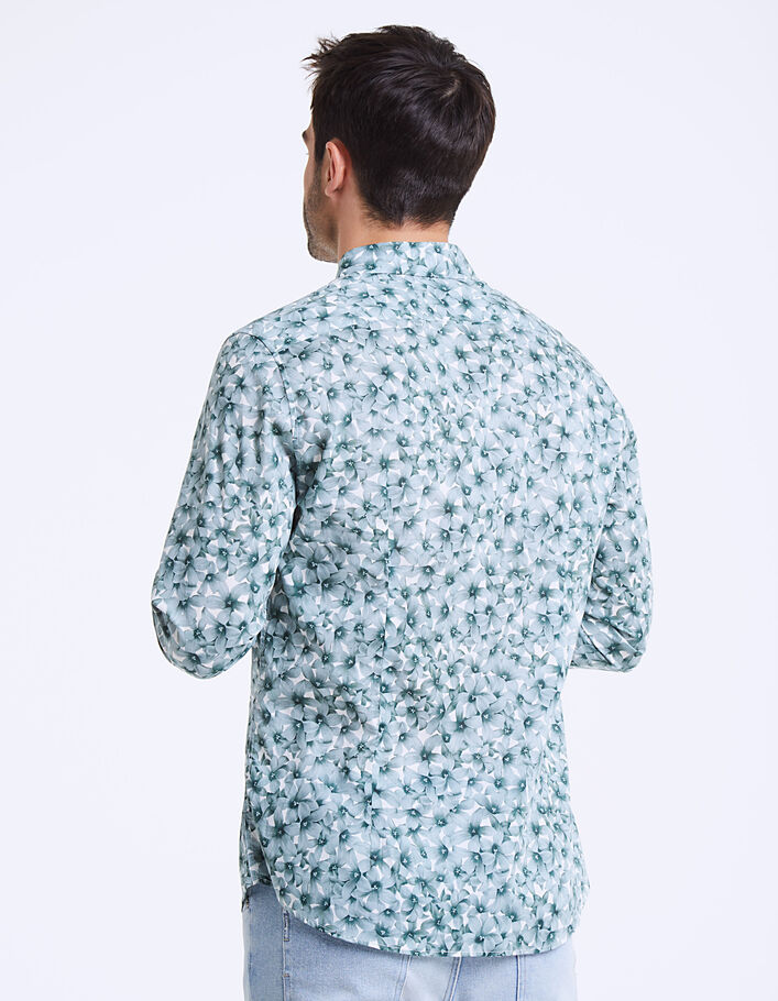 Liberty Slim-Herrenhemd mit Blumenprint - IKKS
