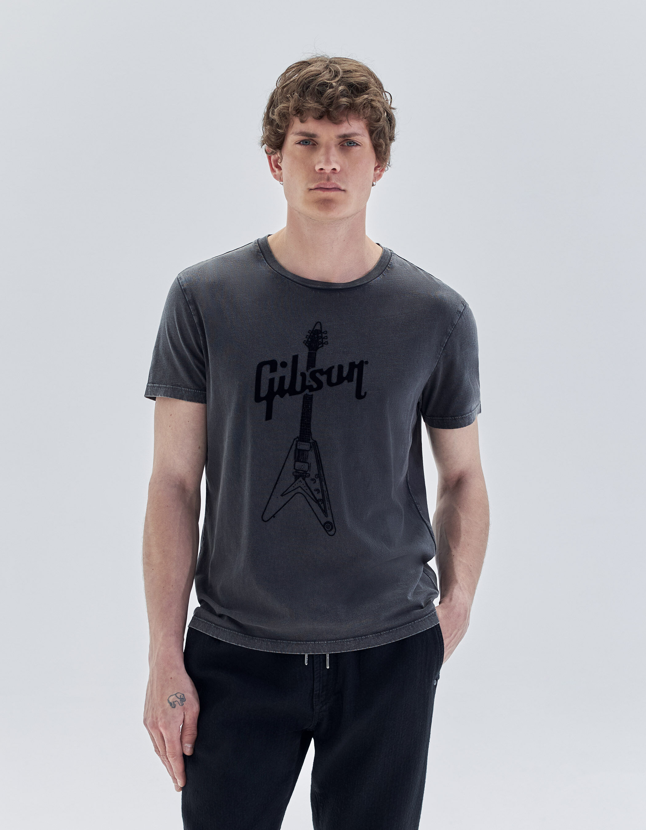 Tee shirt sales homme guitare