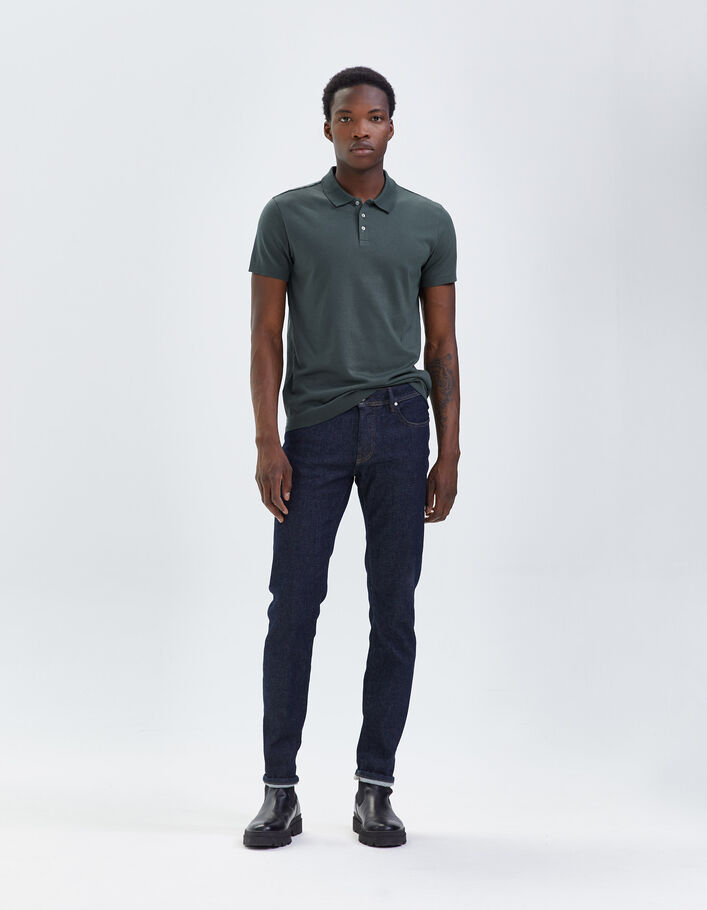Polo acier coton modal Homme-6
