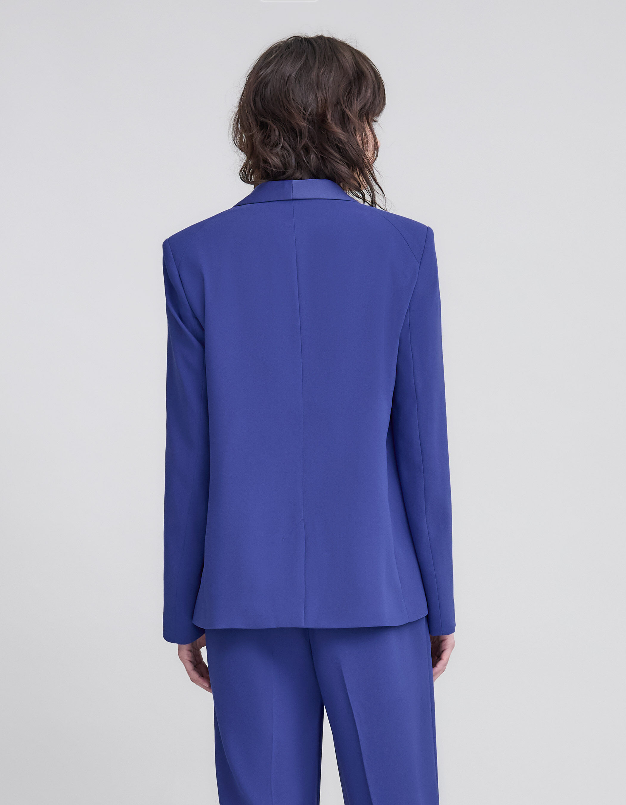 Royal blue suit jacket for womens store