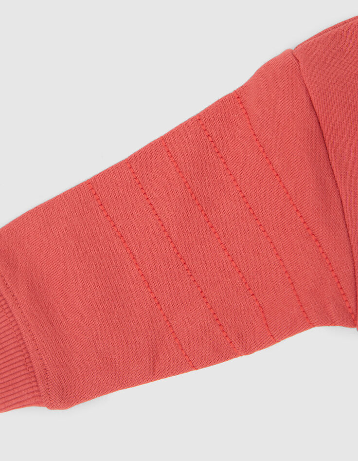 Sudadera roja casco alado bebé niño-5