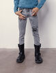 White Grey Straight-Jungenjeans mit Used-Optik-2