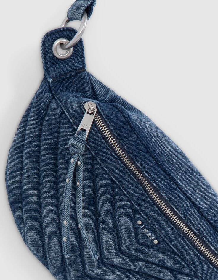 Damen-Bauchtasche 1440&nbsp;Jeansblau-5