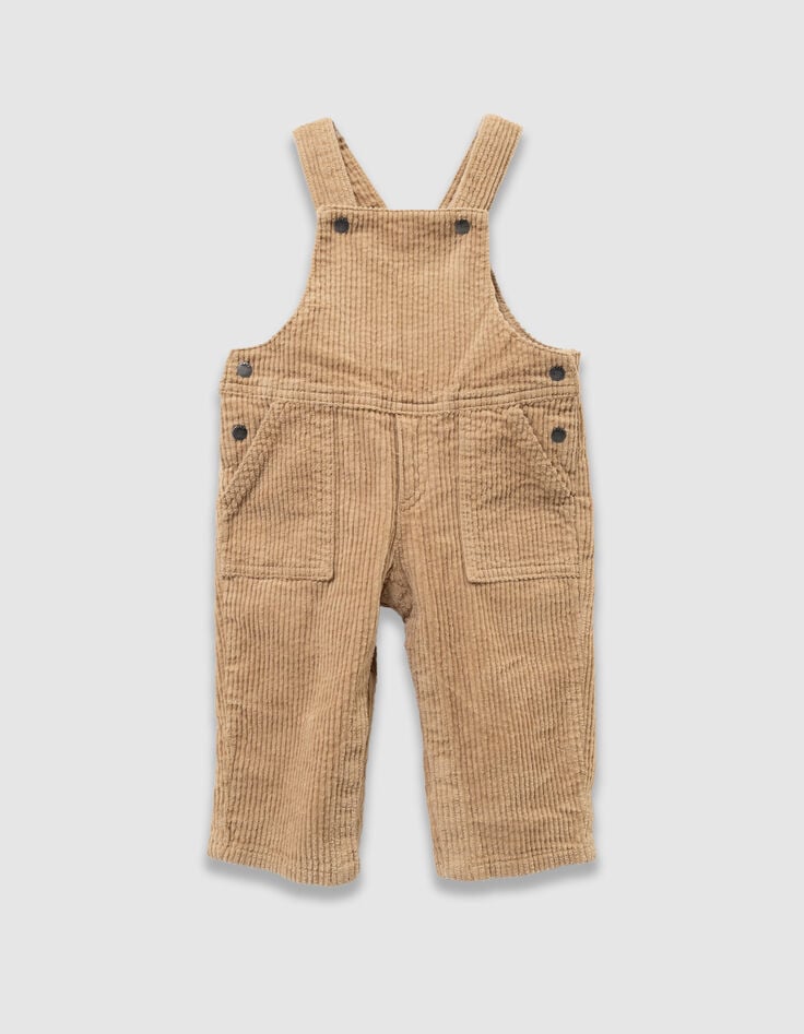 Set Truien en tuinbroek ribvelours babyjongens-4 Set Truien en tuinbroek ribvelours babyjongens-4