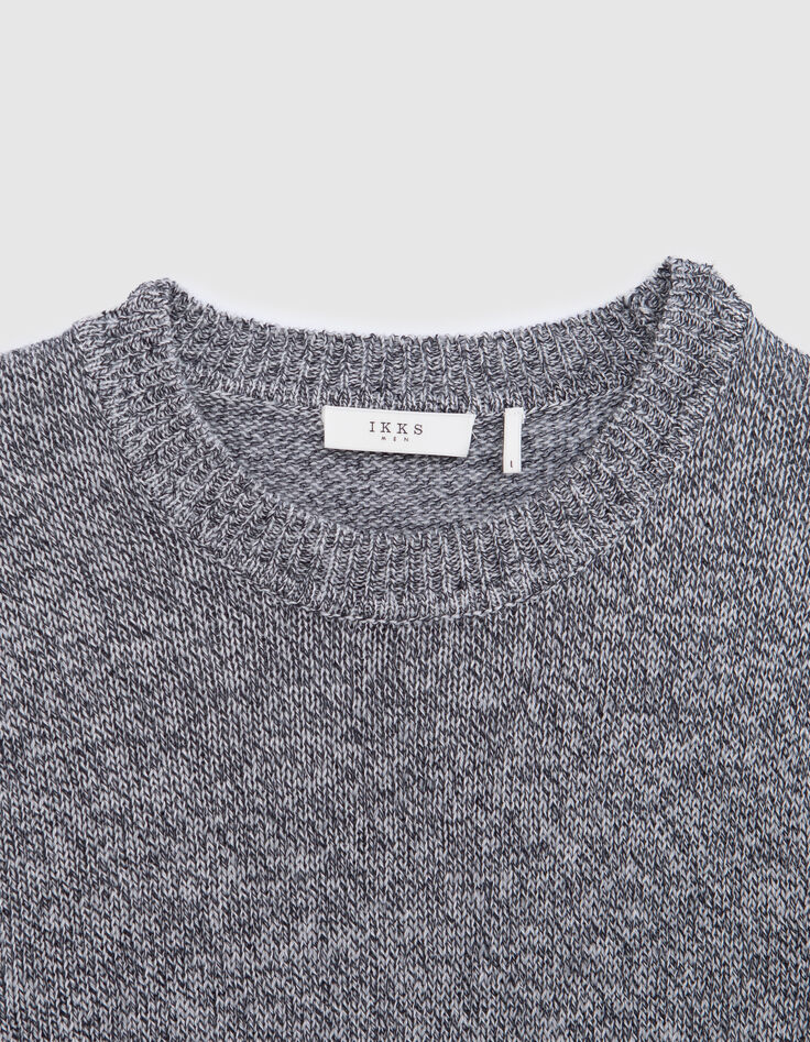 Pull azur tricot mouliné ajouré Homme-5 Pull azur tricot mouliné ajouré Homme-5
