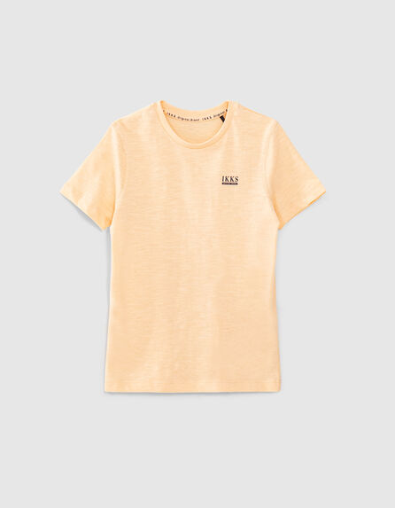 T-shirt peach Essentiel en coton bio garçon