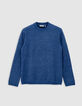 Jersey de punto cobalto para hombre-3