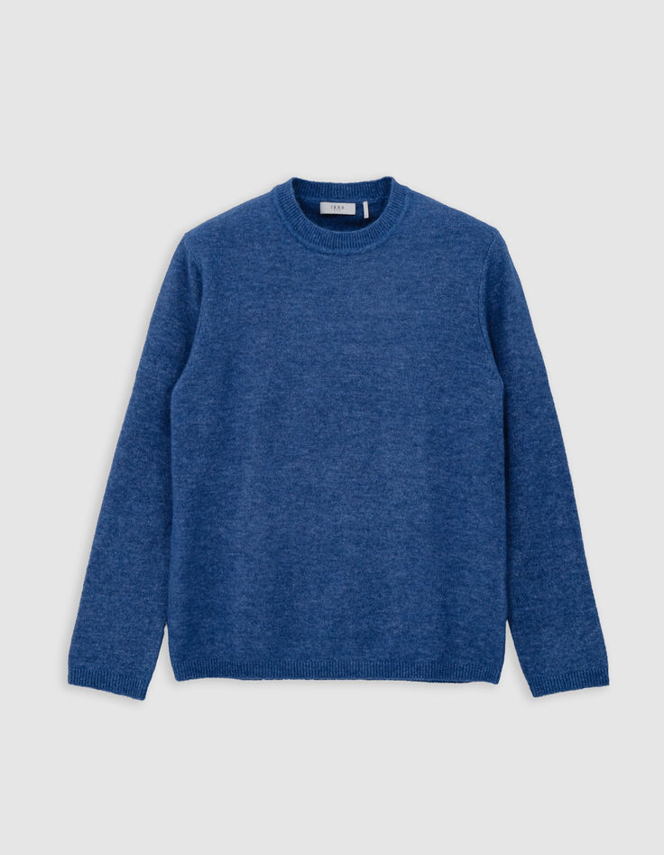 Jersey de punto cobalto para hombre-3