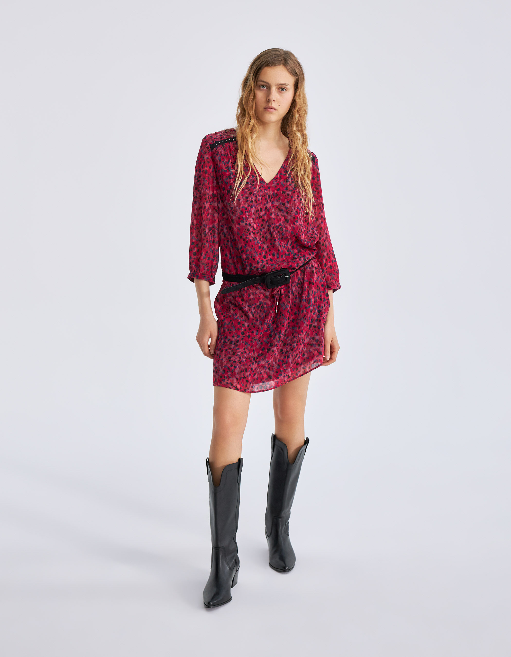 Robe rose online ikks