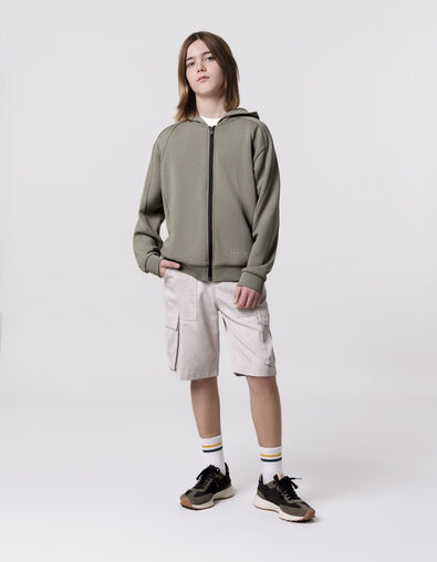 Bermuda RELAXED gris forme battle garçon - IKKS