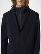 Veste marine à parmenture amovible Homme-3