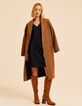 Robe marine effet drap&eacute; c&ocirc;t&eacute; I.Code-8