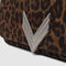 Women’s camel leopard motif suede 111 MEATPACKING bag - IKKS image number 3