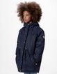 Girls’ 3-in-1 blue reversible padded jacket-5