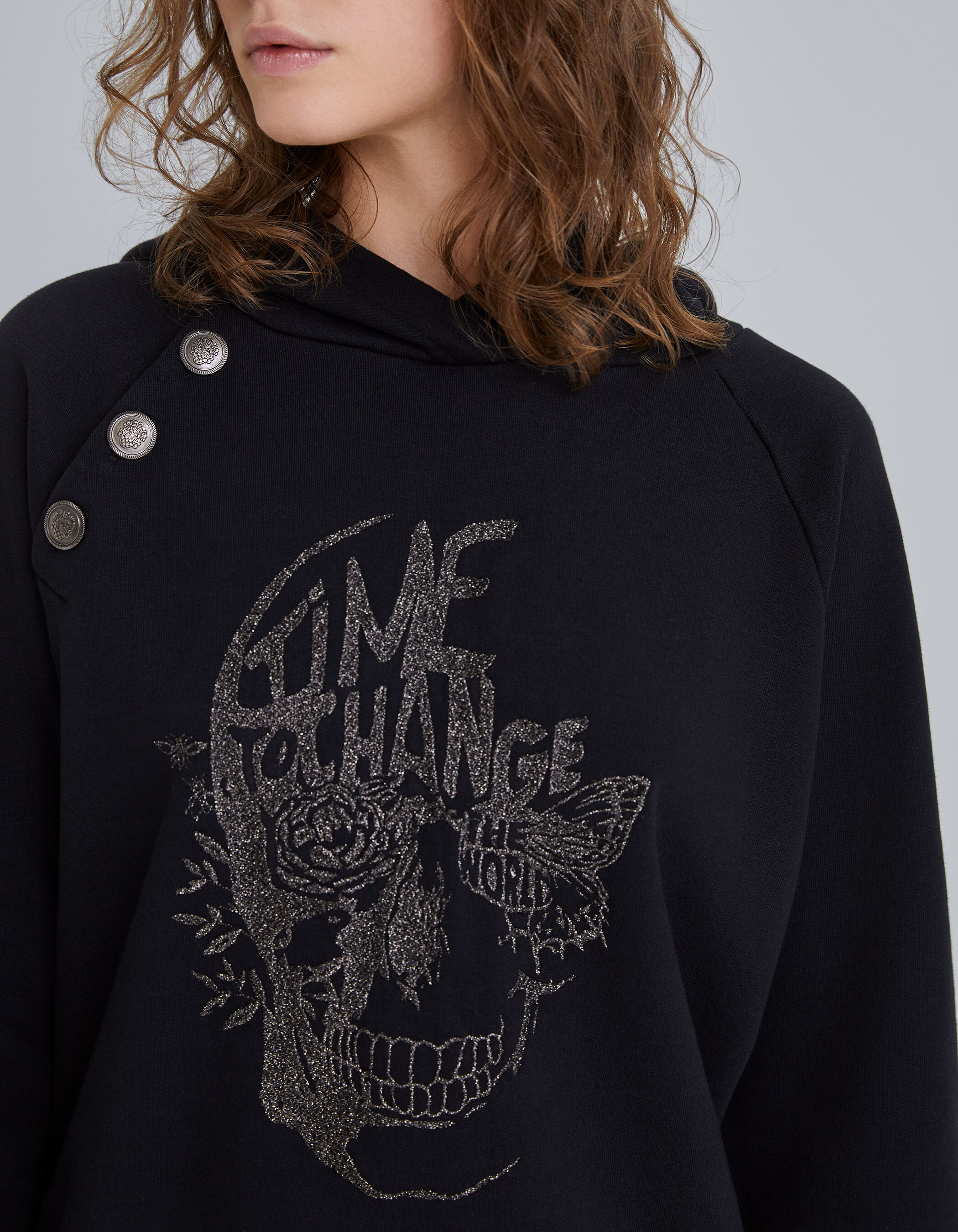 Pull femme cheap tete de mort
