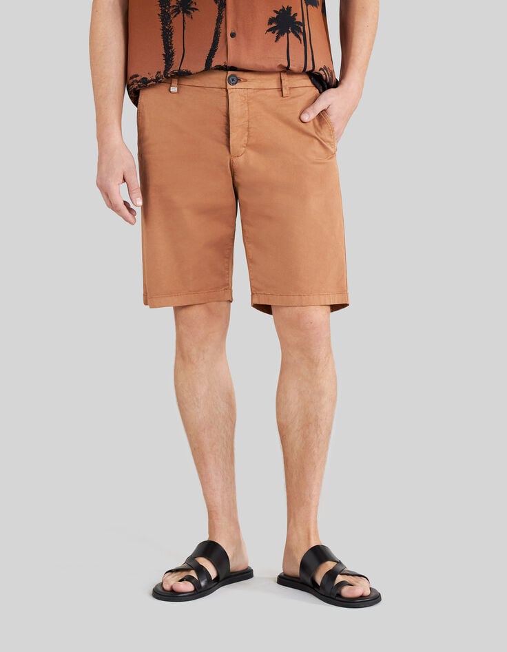Bermudas tipo chino TAPERED co&ntilde;ac hombre-2