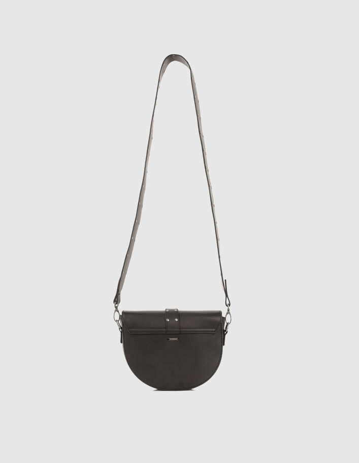 Sac à main noir à boucle western fille - IKKS